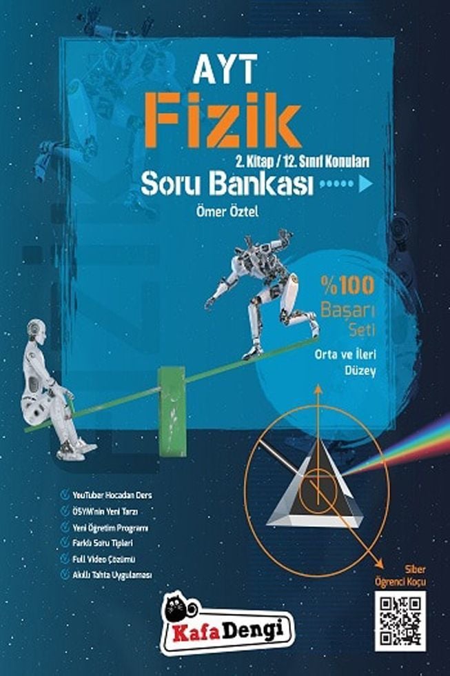 Kafa Dengi AYT Fizik Orta ve İleri Düzey Soru Bankası 2. Kitap