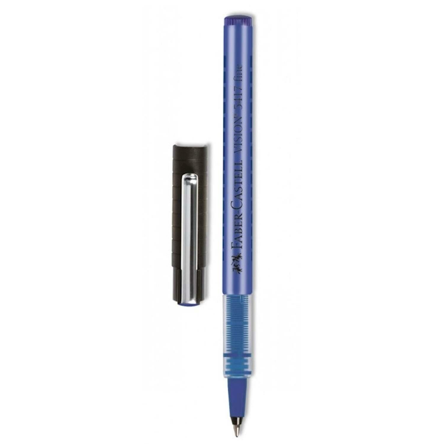 Faber-Castell Vi̇si̇on 5417 Roller Kalem Mavi̇ 0.4mm