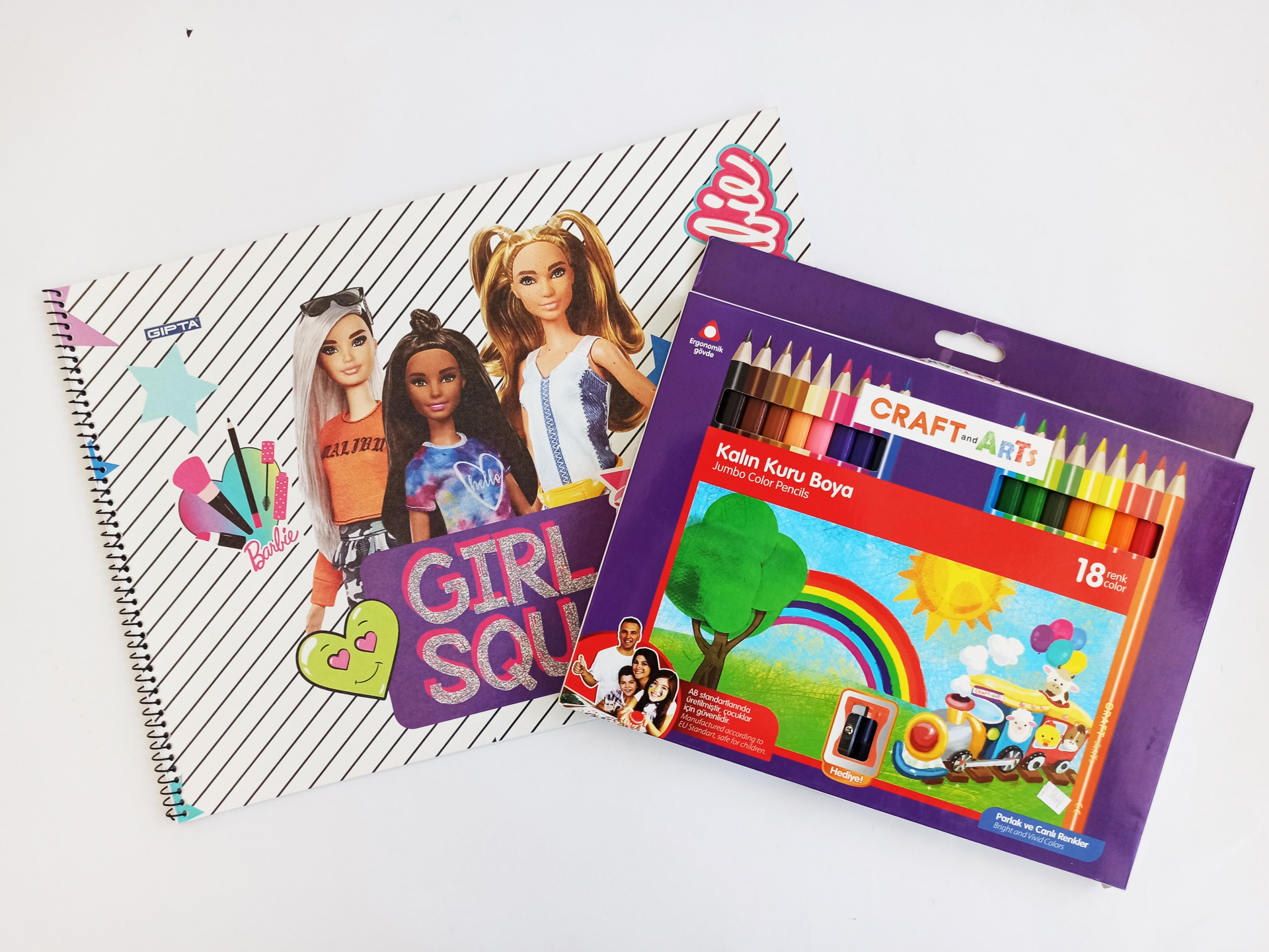 Gıpta Resim Defteri+Craft Arts Kuru Boya Seti 2