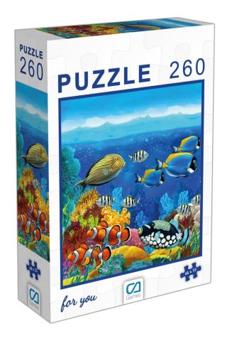 Balıklar Puzzle 260 Parça
