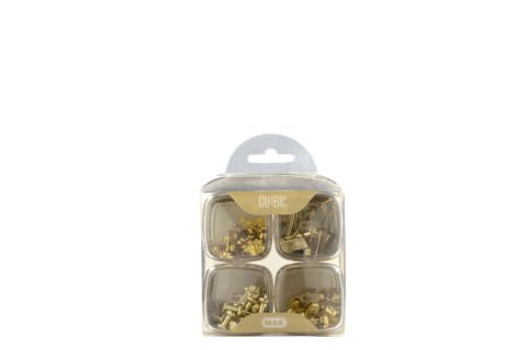 Mas Cubbie Gold 4'lü Ofis Seti (Harita Çivisi,Omega Kıskaç 19mm,Ataş 28mm,Dev Ataş 50mm)