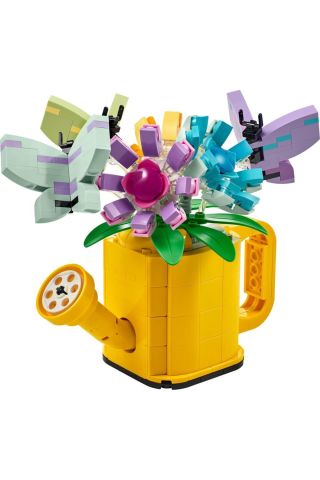 ® Creator Sulama Kabında Çiçekler 31149 -  3’ü 1 Arada Yaratıcı Oyuncak Yapım Seti (420 Parça)