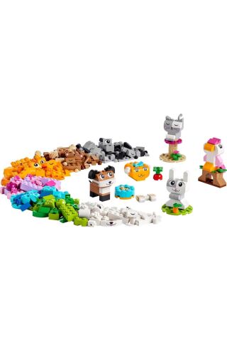® Classic Yaratıcı Evcil Hayvanlar İnşa Edilebilen Hayvan Oyuncağı 11034 (450 Parça)