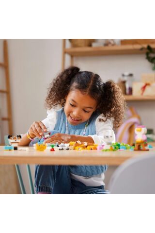 ® Classic Yaratıcı Evcil Hayvanlar İnşa Edilebilen Hayvan Oyuncağı 11034 (450 Parça)