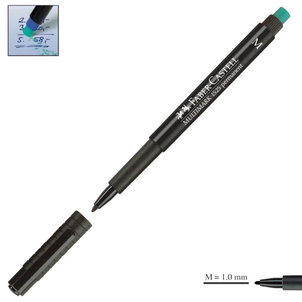 Faber-Castell Asetat Kalemi̇ Si̇lgi̇li̇ Si̇yah M