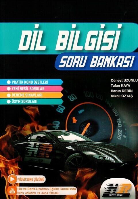 Hız Ve Renk Yayınları Tyt Ayt Dil Bilgisi Soru Bankası