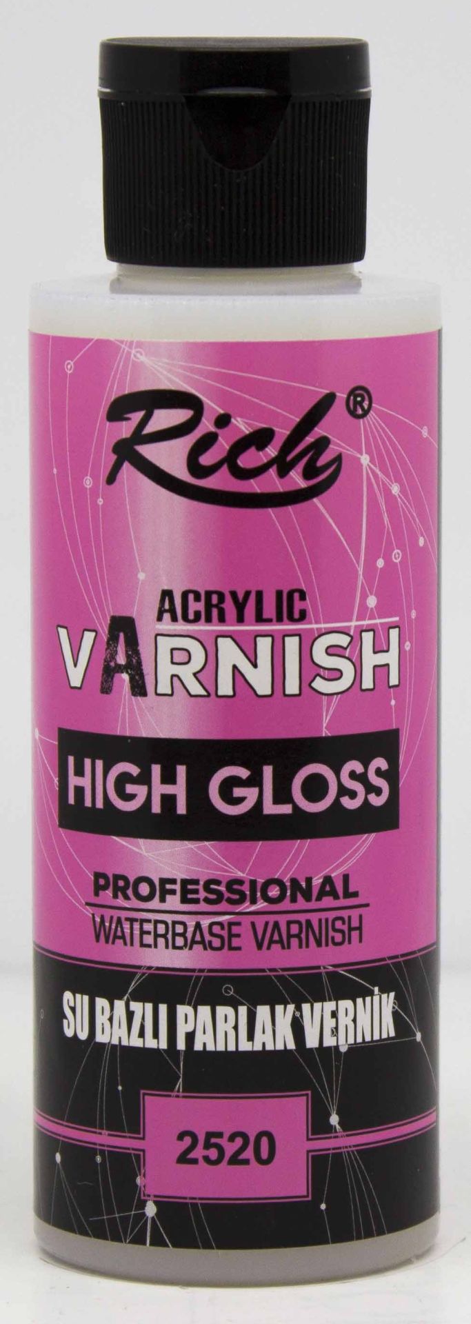 Rich HIGH GLOSS SU BAZLI PARLAK VERNİK 120 CC