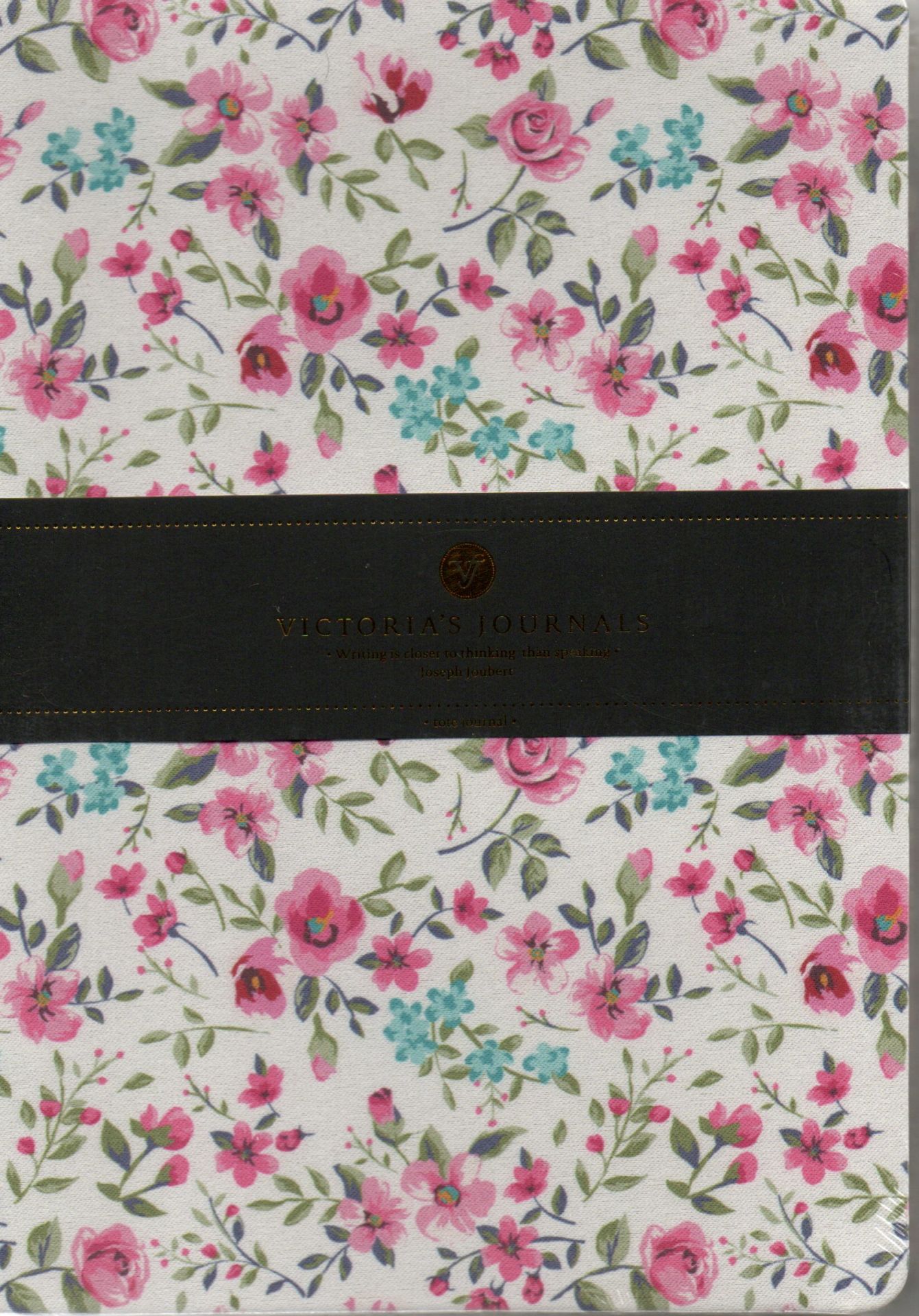 Victoria's Journals 14x20cm Planner Felxy Txt Flower 96 Yaprak Bloknot