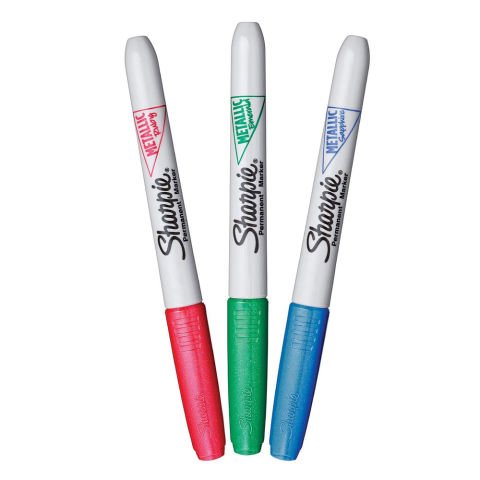 Sharpie Metalik Markör 3'lü Blister Paket