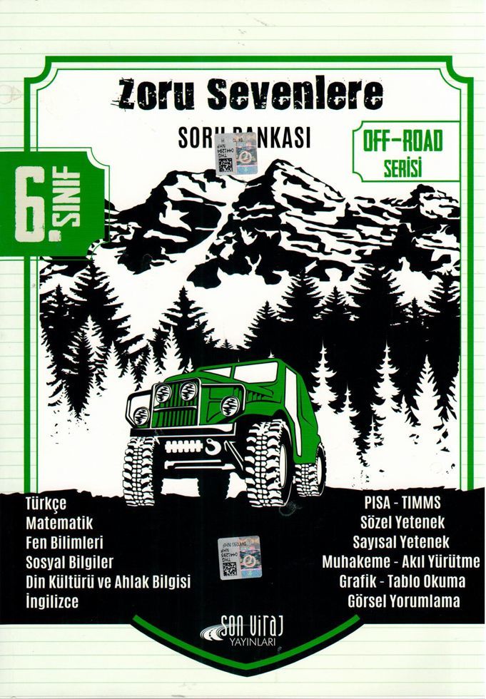Son Viraj Yayınları 6. Sınıf Off Road Serisi Soru Bankası