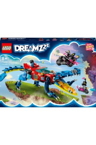 ® DREAMZzz™ Timsah Araba 71458 - 8 Yaş ve Üzeri  Yaratıcı Oyuncak Yapım Seti (494 Parça)