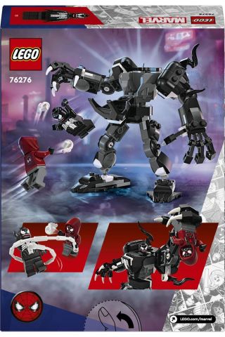 ® Marvel Venom Robot Zırhı Miles Morales’e Karşı 76276  - 6 Yaş+ İçin Yapım Seti (134 Parça)