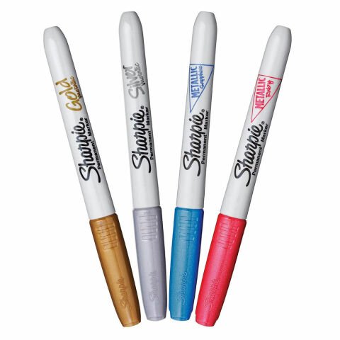 Sharpie Metalik Markör Karışık 4'lü Blister Paket