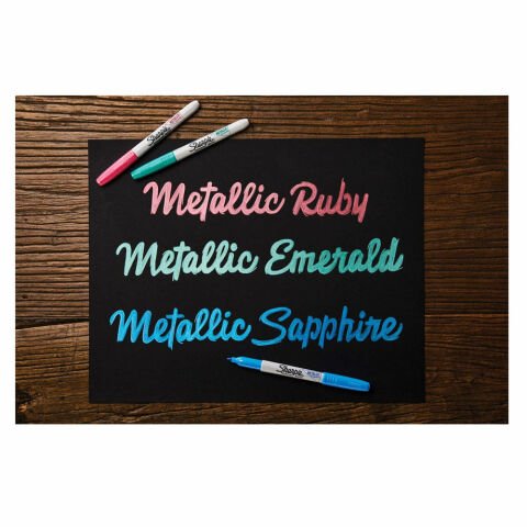 Sharpie Metalik Markör Karışık 4'lü Blister Paket