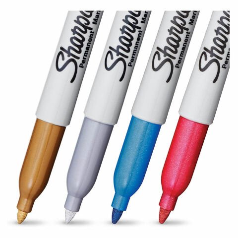 Sharpie Metalik Markör Karışık 4'lü Blister Paket