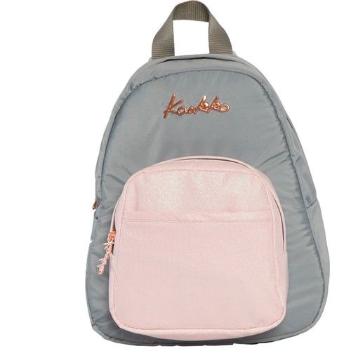 Kaukko K1281 Simli Mini Sırt Çantası Gri