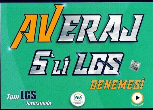Av Akıllı Versiyon Yayınları 8. Sınıf LGS 5 li Averaj Deneme