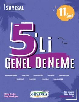 Okyanus Yayıncılık 11. Sınıf 5'li Sayısal Deneme