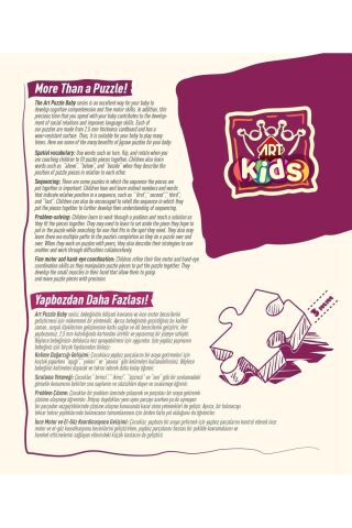 Şekiller Ve Renkler Baby Puzzle Art Kids