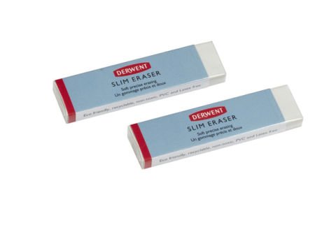 Derwent Slim Silgi 2'li