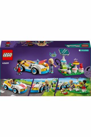 ® Friends Elektrikli Araba ve Şarj İstasyonu Oyuncağı 42609 (170 Parça)