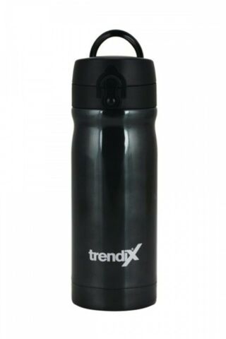 Metalik Çelik Içli Matara 350ml. Siyah