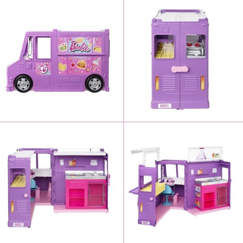 Barbie Yemek Arabası ve 30 figür GMW07 126716