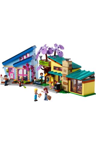 ® Friends Olly ve Paisley'nin Aile Evleri 42620 -  Yaratıcı Oyuncak Yapım Seti (1126 Parça)