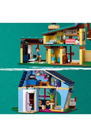 ® Friends Olly ve Paisley'nin Aile Evleri 42620 -  Yaratıcı Oyuncak Yapım Seti (1126 Parça)