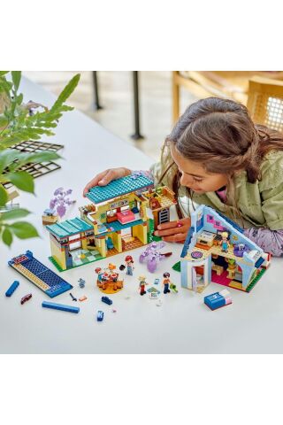 ® Friends Olly ve Paisley'nin Aile Evleri 42620 -  Yaratıcı Oyuncak Yapım Seti (1126 Parça)