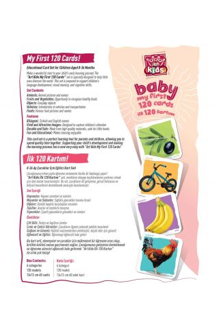 Art Kids Baby İlk Eğitici Kartlarım