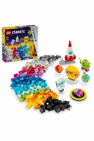 ® Classic Yaratıcı Uzay Gezegenleri seti 11037 (450 Parça)