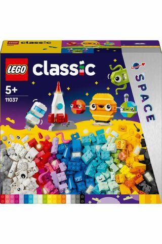® Classic Yaratıcı Uzay Gezegenleri seti 11037 (450 Parça)
