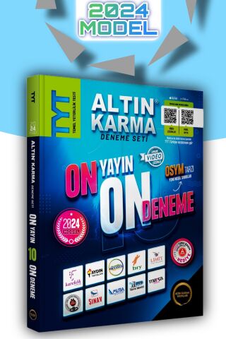 Tyt 2024 10 Yayın 10 Deneme Tamamı Video Çözümlü