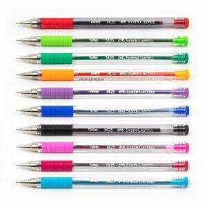 Faber-Castell Tükenmez Kalem 10'lu Karışık 1425