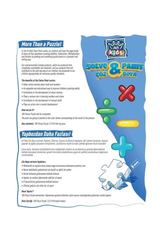 Çöz Boya Toplama Art Kids
