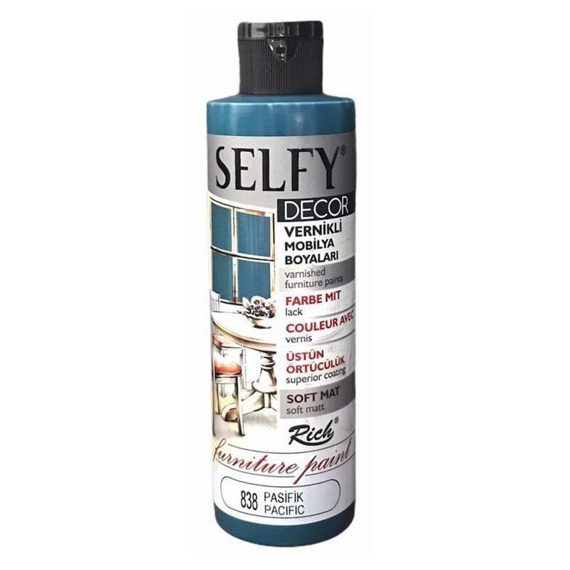 Rich Selfy Decor 240 cc Royal  Pasifik Vernikli Mobilya Boyaları 838