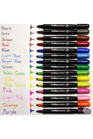 Supreme Permanent Marker/ Kalıcı Markör 15 Renk