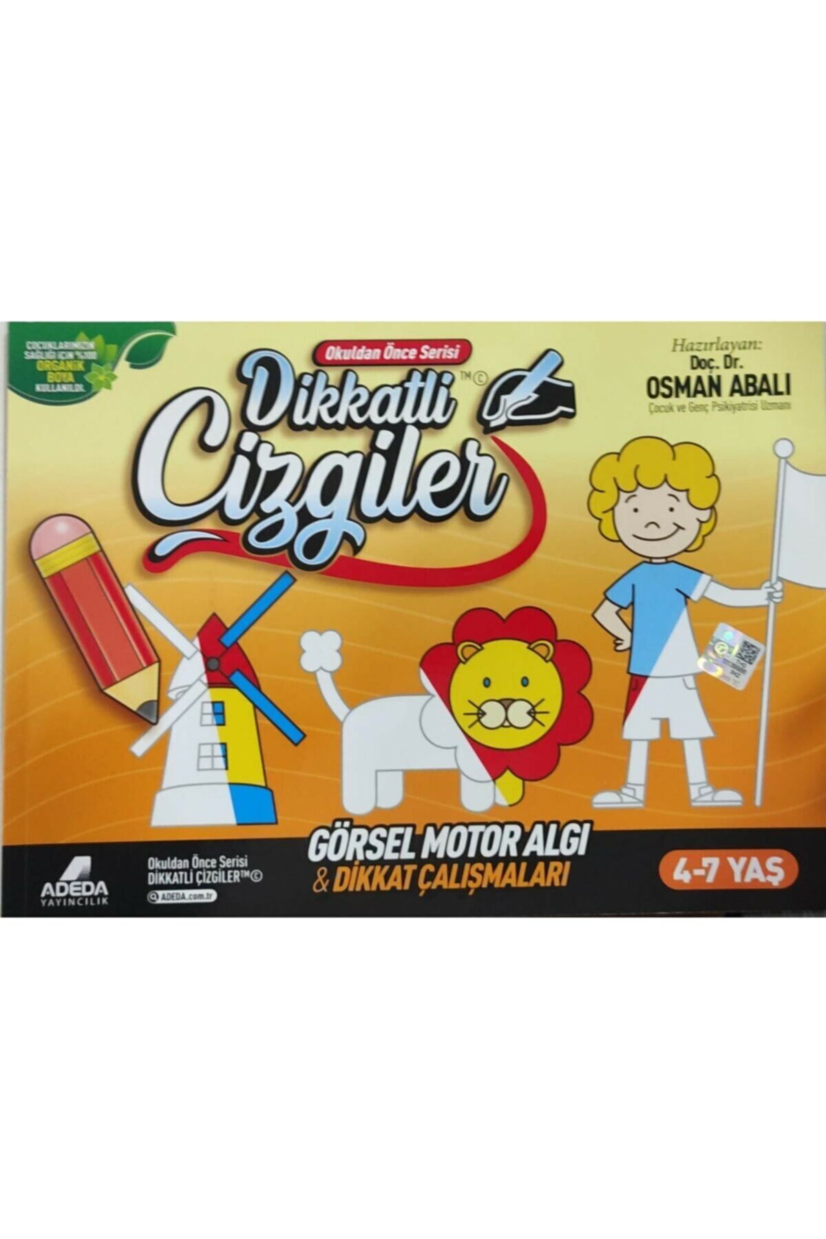 Okuldan Önce Serisi-dikkatli Çizgiler 4-7 Yaş