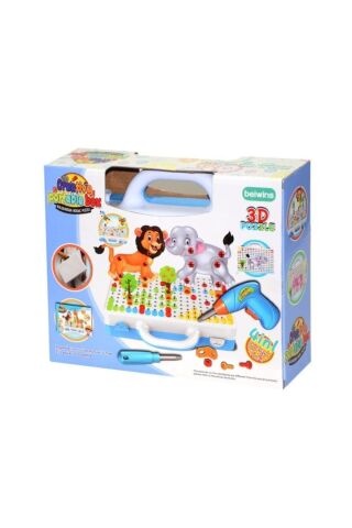 Matkaplı 3d Yaratıcı Tamir Seti Puzzle Eğitici