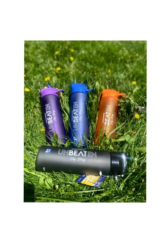 600 ml Unbeaten Tritan Pipetli Matara Siyah