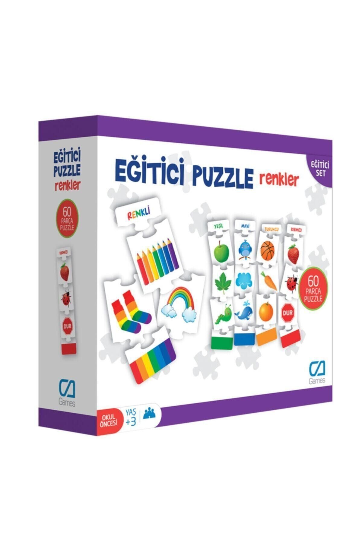 CA Games Null Eğitici Renkler Puzzle