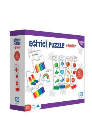 CA Games Null Eğitici Renkler Puzzle