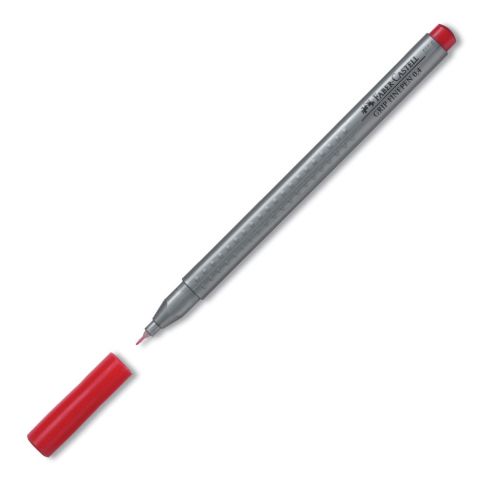 Faber-Castell Gri̇p Fi̇nepen 0.4mm Kirmizi