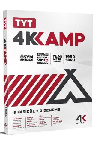 Tyt Kamp Kitabı Video Destekli Fenomen Hocalardan Güncel Baskı