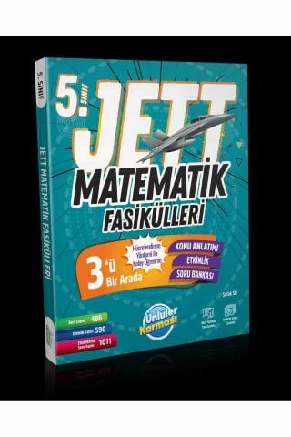 5. SINIF JETT MATEMATİK FASİKÜLLERİ (2024-2025 GÜNCEL BASKI)