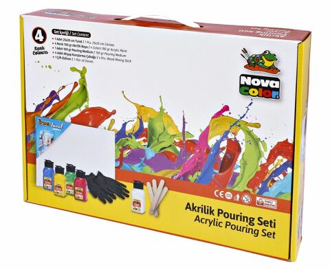 Nova Color İlkbahar Akrilik Pouring Seti