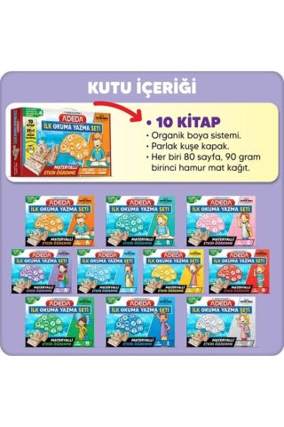 Adeda Ilk Okuma Yazma Seti