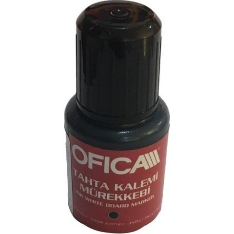 Ofica Tahta Kalemi Mürekkebi 20 ml. Kırmızı