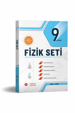 9.Sınıf Fizik Seti 2025 güncel müfredata uygun